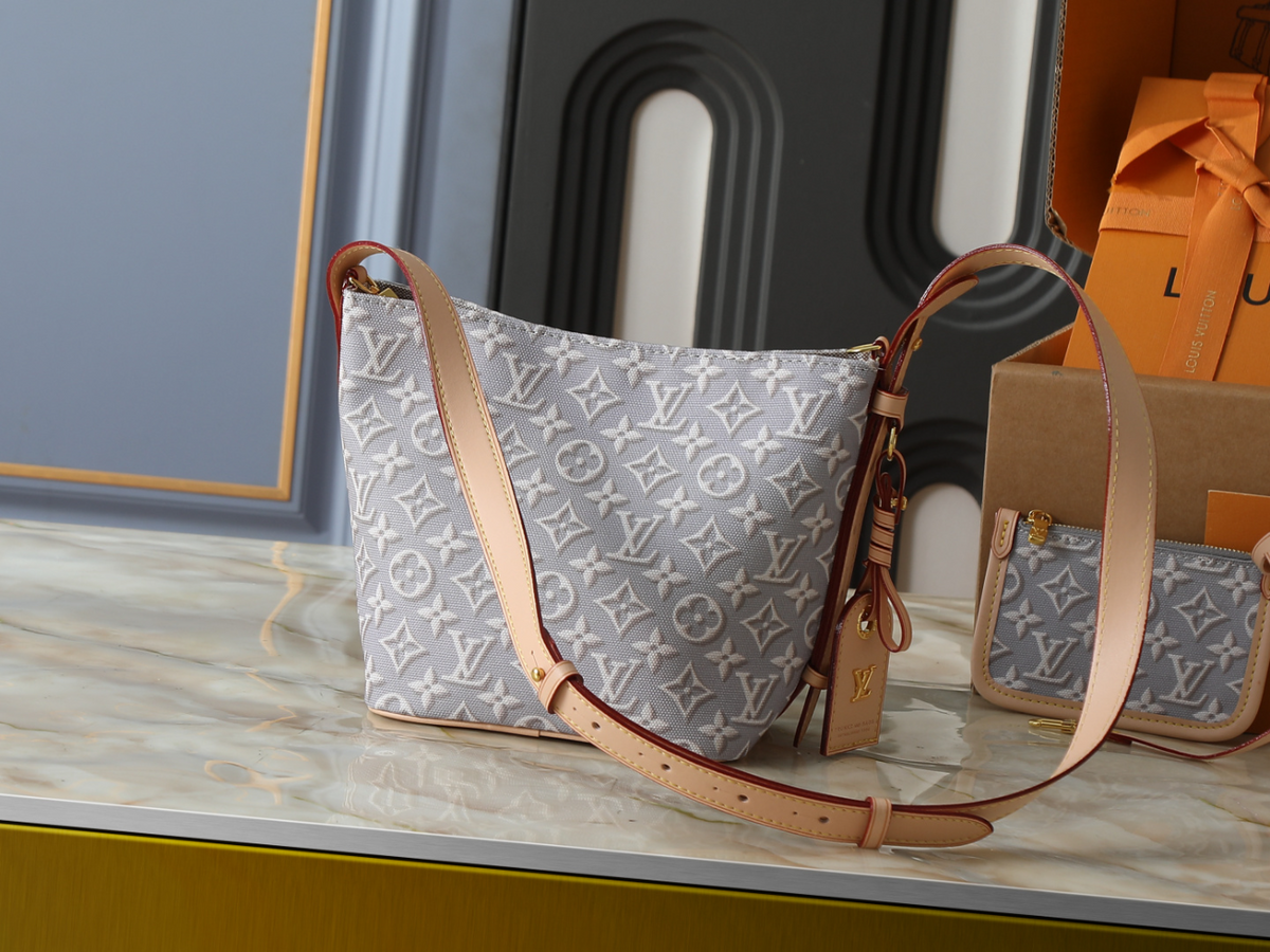 Gray/Pink Handbag for Women 16x18x12cm LEM485