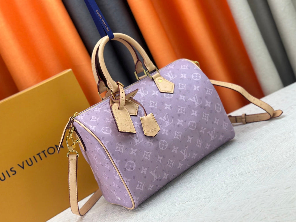 Designer Canvas Crossbody Bag for Women 30x21x17cm LEM289