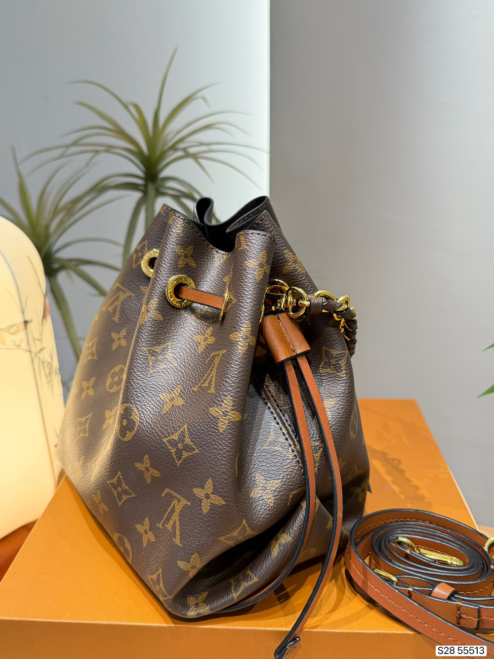 Brown Bag for Women 18*21cm LEM538
