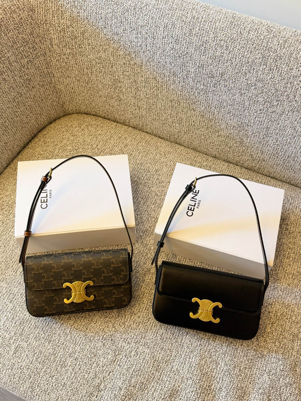 Black/Brown Bag for Women 20*11cm CLEM40