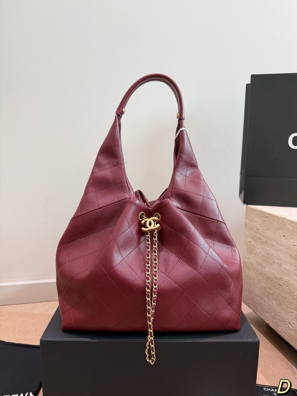 Black/White Bag for Women 28*21cm CEM326