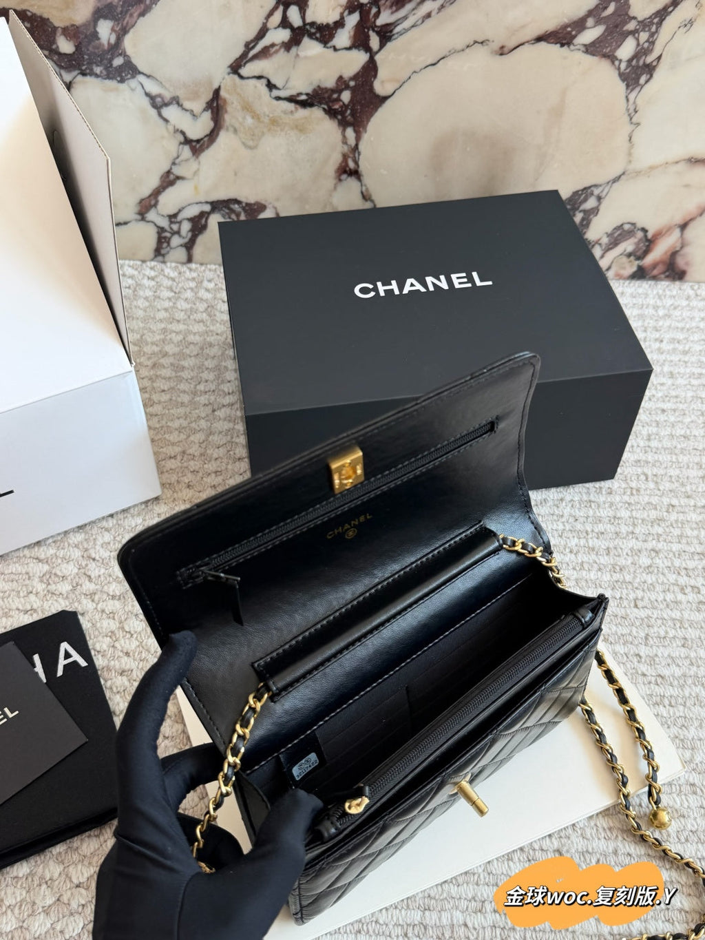 Designer Black Crossbody Bag for Women 20*13cm CEM246