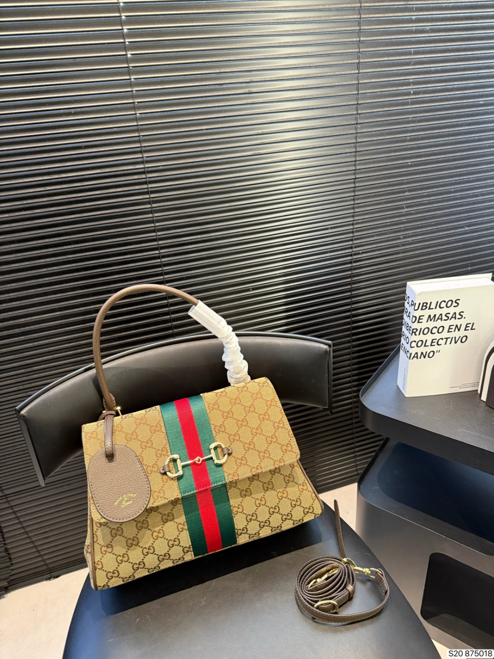 Khaki Handbag for Women 32*25cm GEM163