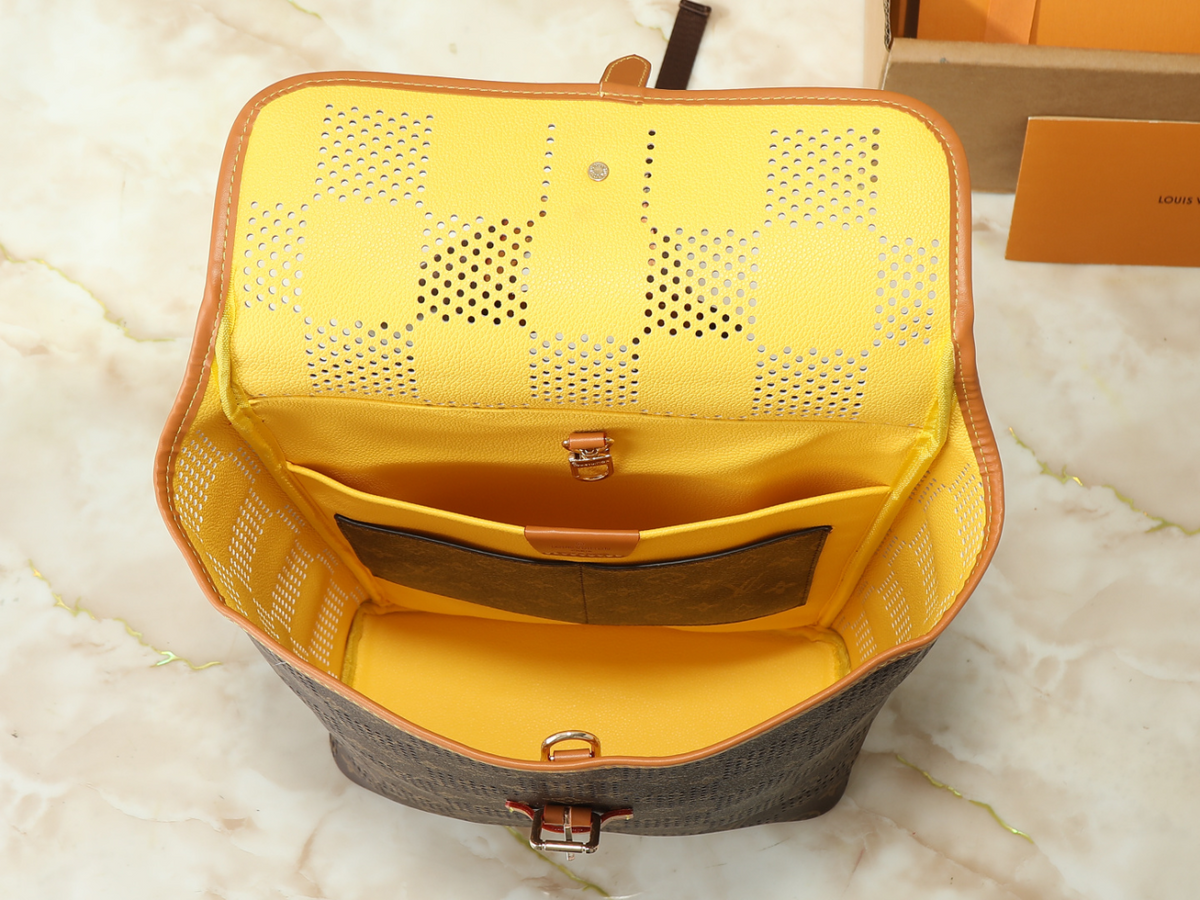 Brown Handbag for Women 30x39x13.5cm LEM462