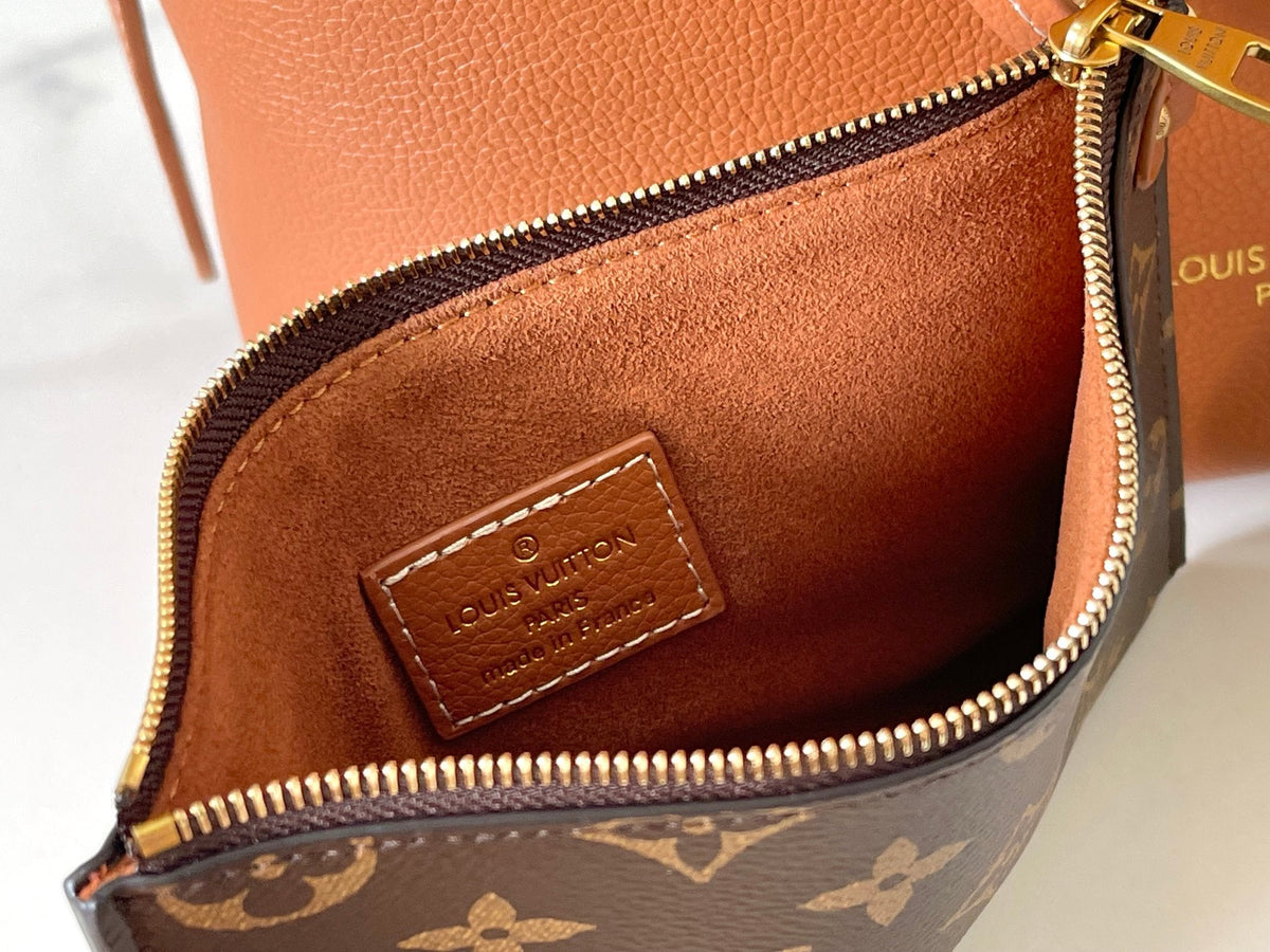 Genuine Leather Crossbody Bag for Women 28x16x24cm LEM346