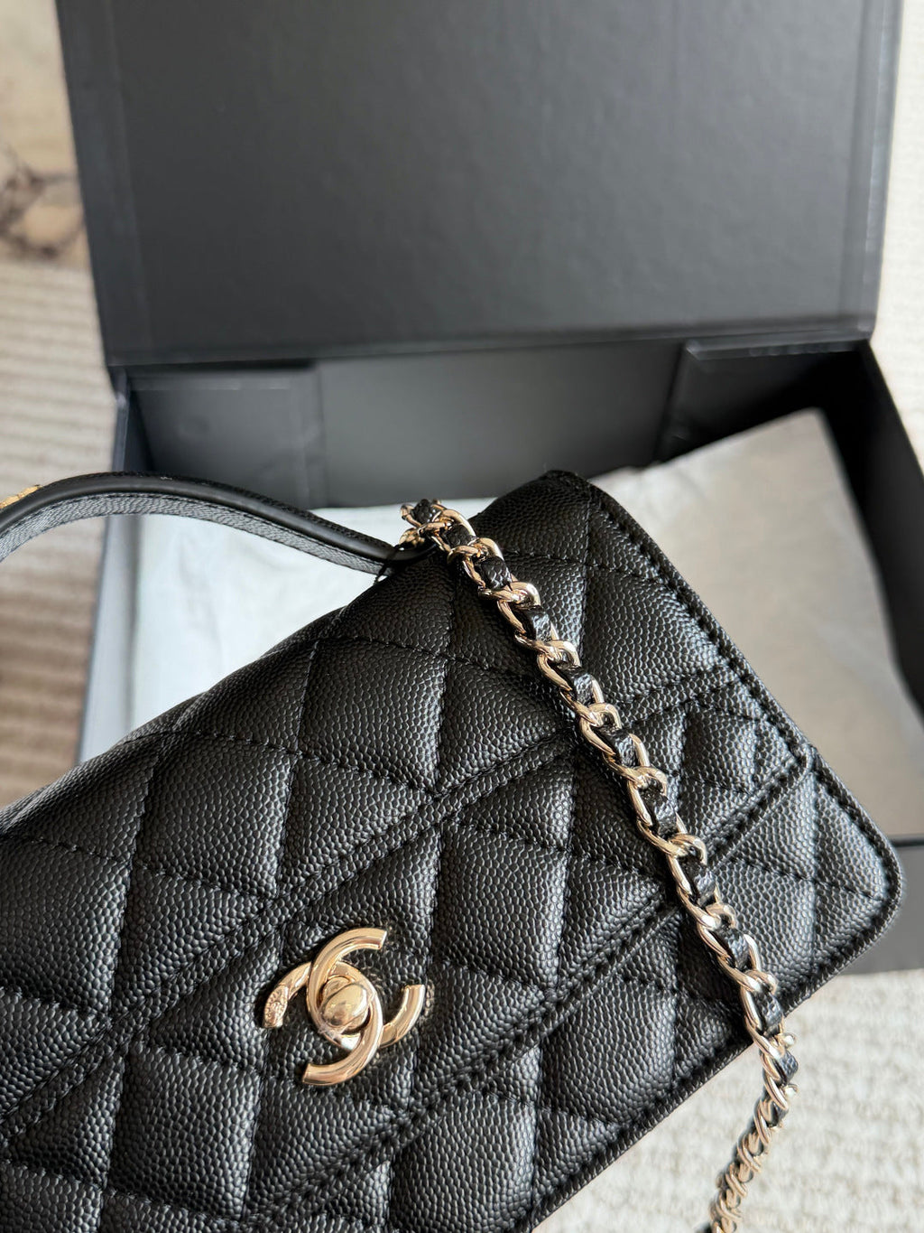 Black Handbag for Women 19x10cm CEM282