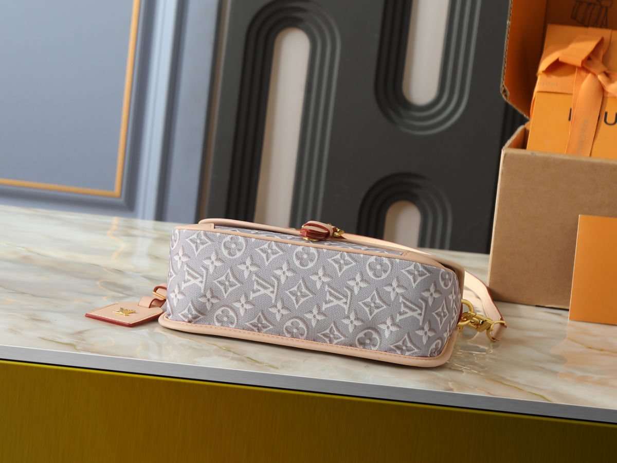 Grey Handbag for Women 24*15*9cm LEM459