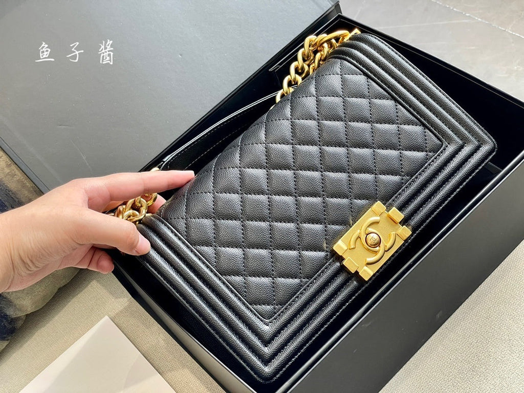 Black/Gold Bag for Women CEM11