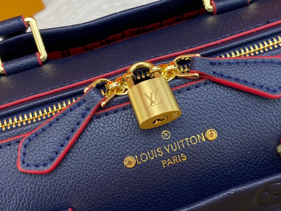 Genuine Leather Crossbody Bag for Women 25*19cm LEM290