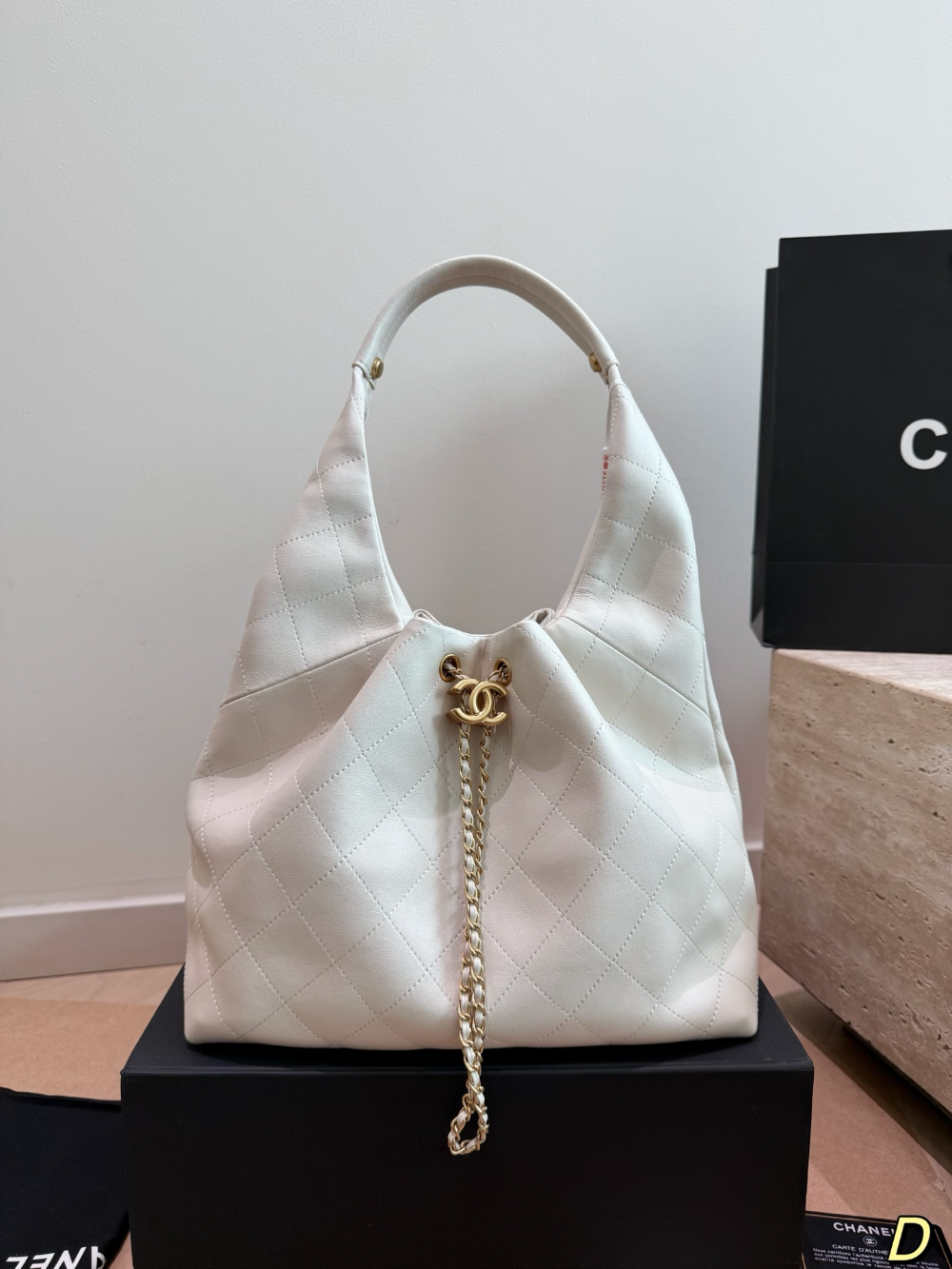 Black/White Bag for Women 28*21cm CEM326