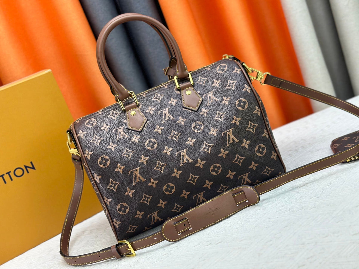 Designer Genuine Leather Handbag for Women 25cm LEM291