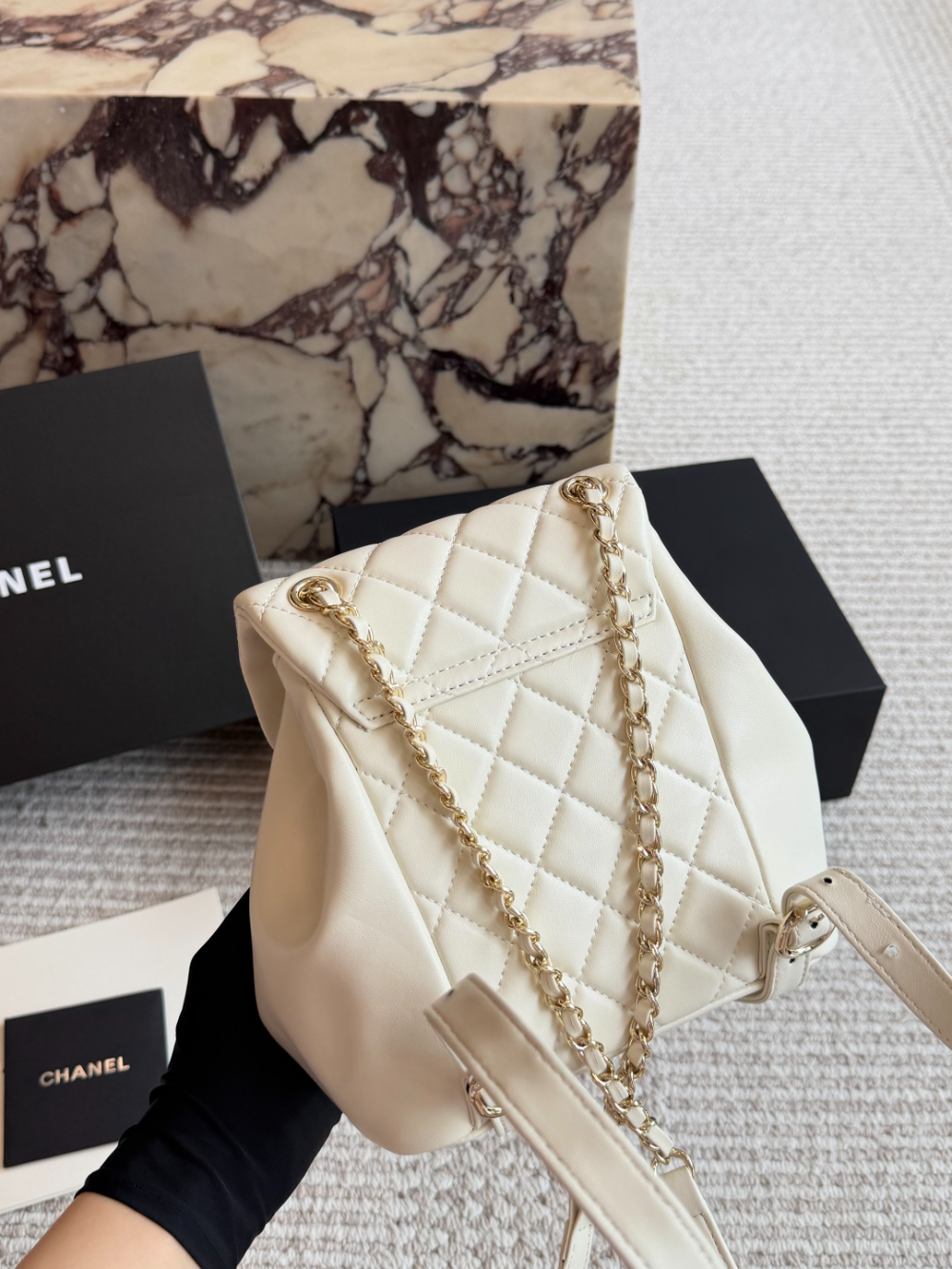 Black/White Bag for Women 18*20cm CEM300
