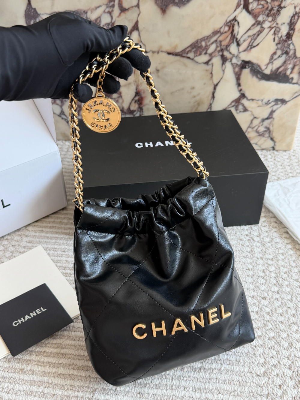 Black Bag for Women 20*20cm CEM335