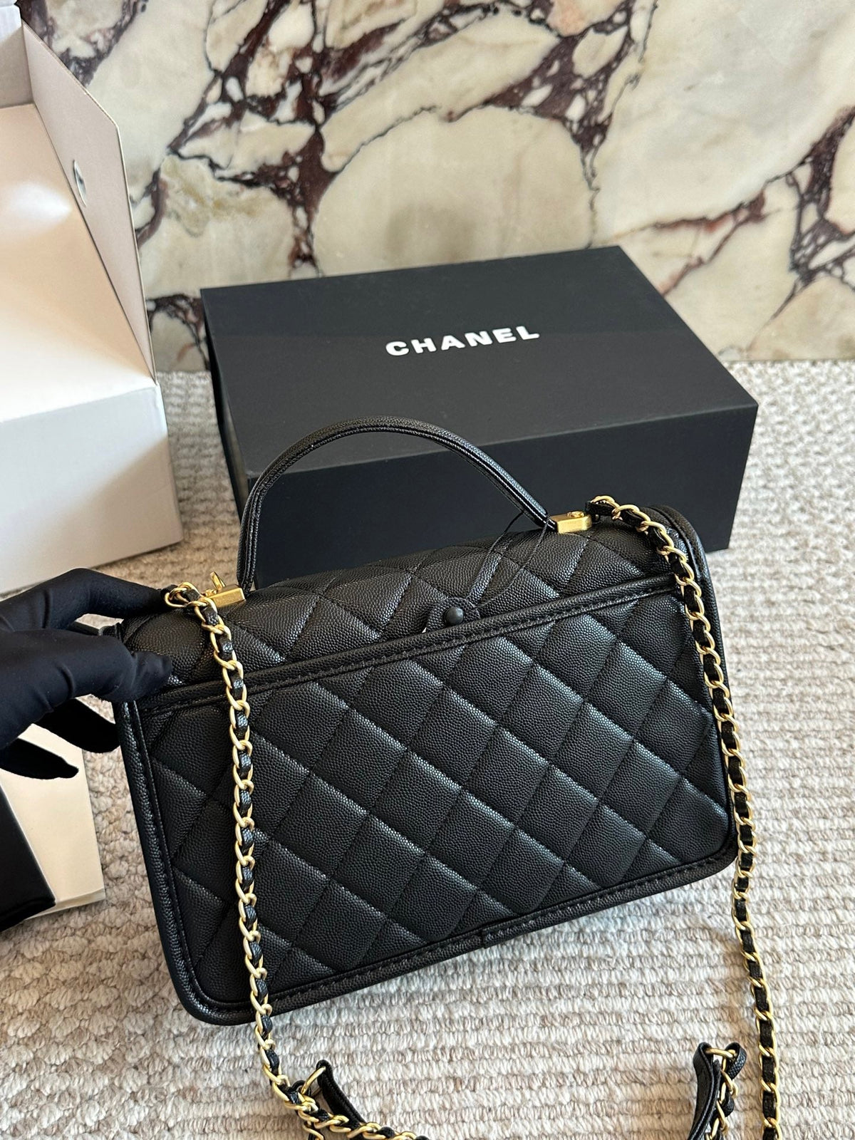 Mini Black Bag for Women 25*13cm CEM239