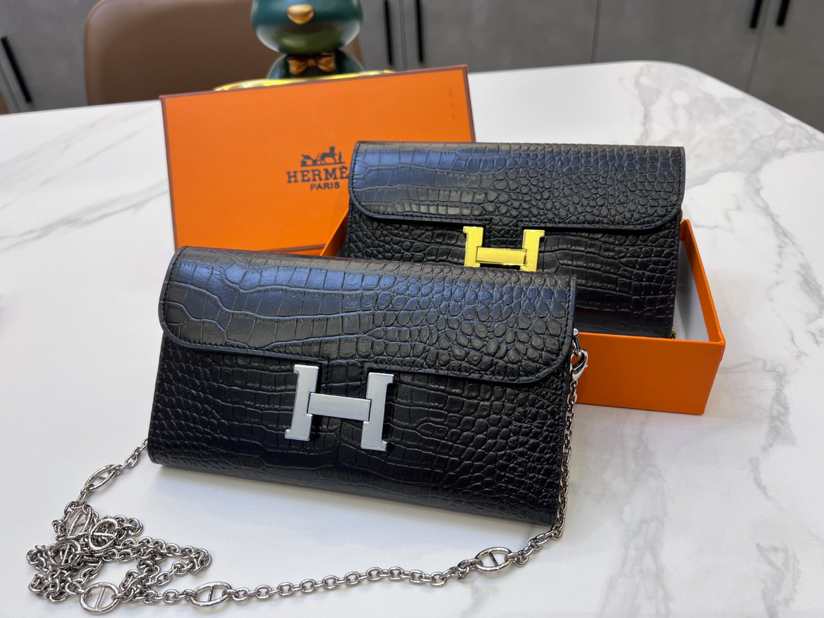 Black Handbag for Women 20*10cm HEM108