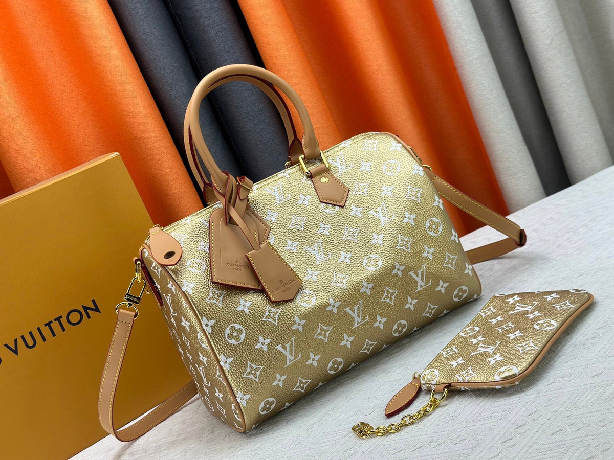 Designer Genuine Leather Handbag for Women 25cm LEM291