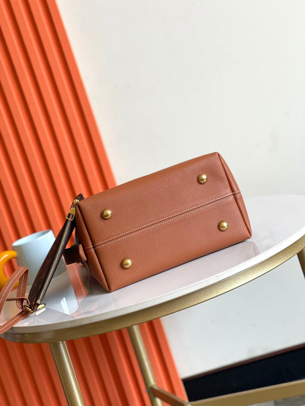 Genuine Leather Crossbody Bag for Women 28x16x24cm LEM346