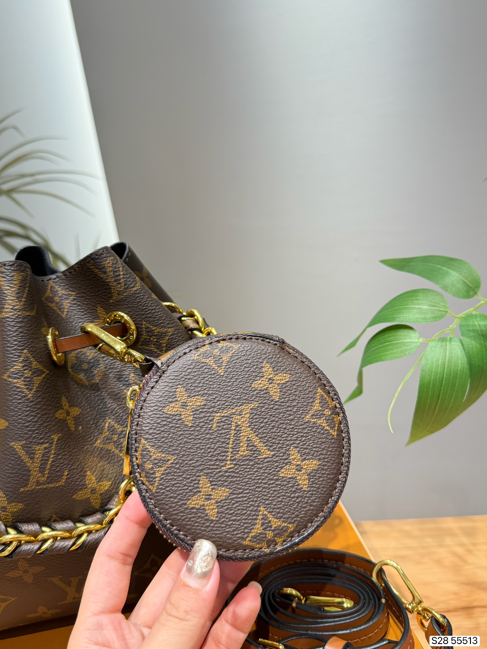 Brown Bag for Women 18*21cm LEM538