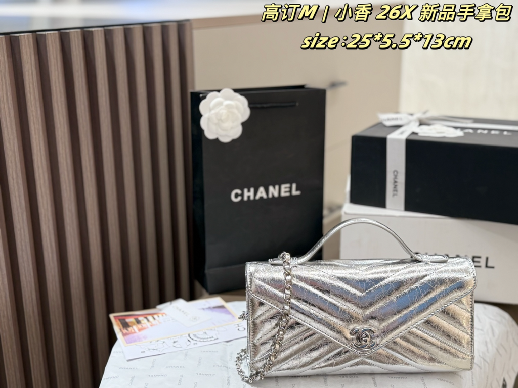 Black/Green Handbag for Women 25*5.5*13cm CEM264