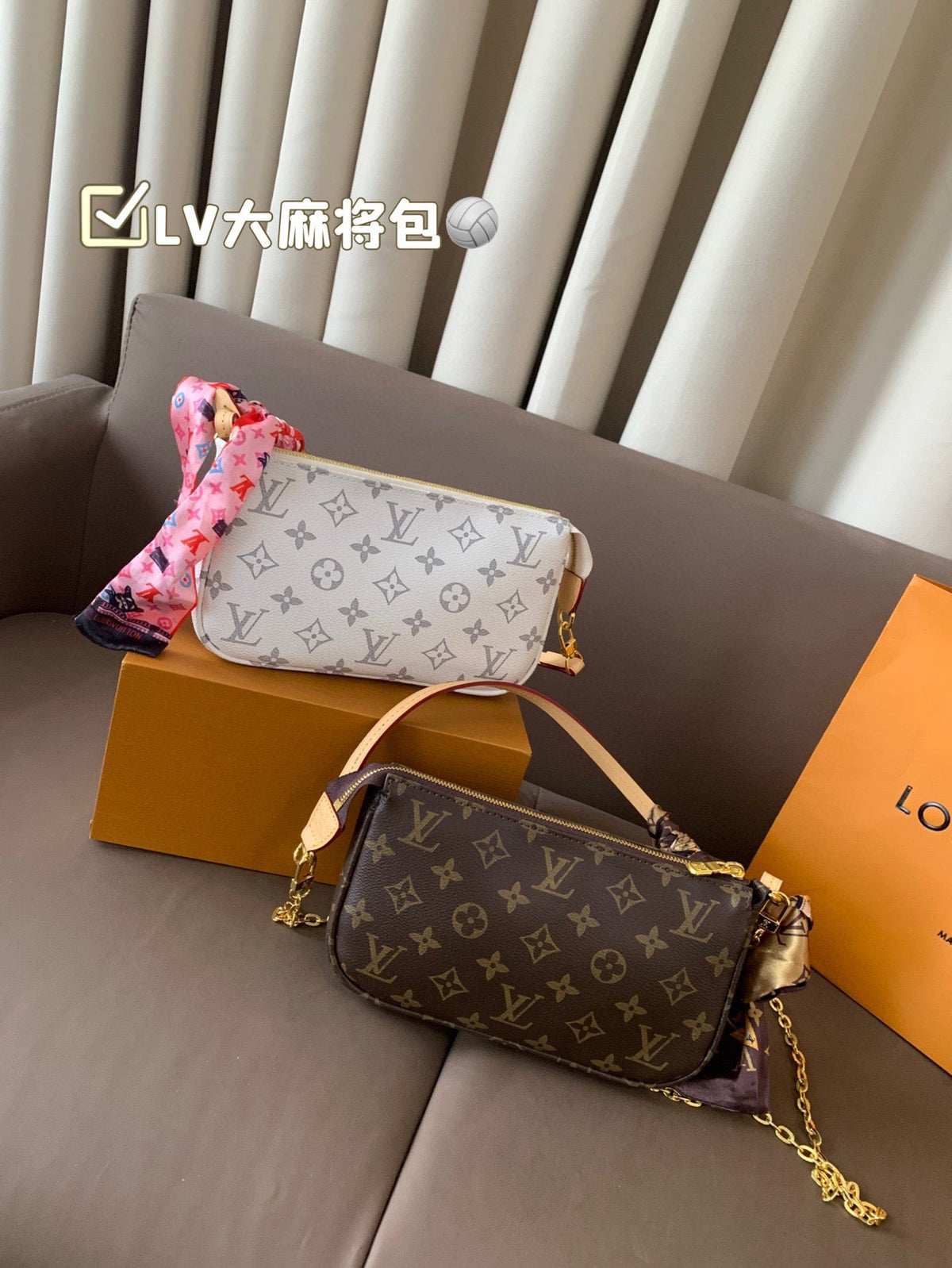 Black/White Wallet for Women 22*12cm LEM314