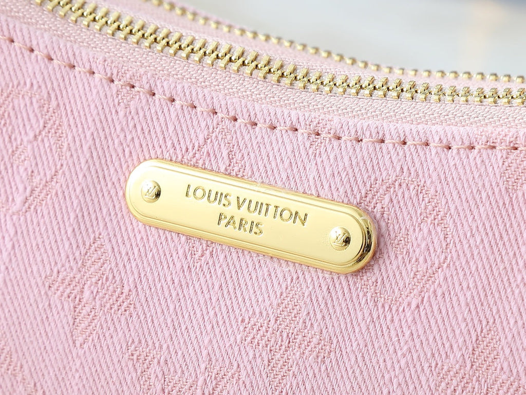 Designer Pink Shoulder Bag for Women 24.5x13.5x6.5cm LEM249