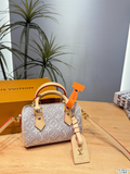 Blue/Gray Handbag for Women 16x10cm LEM484
