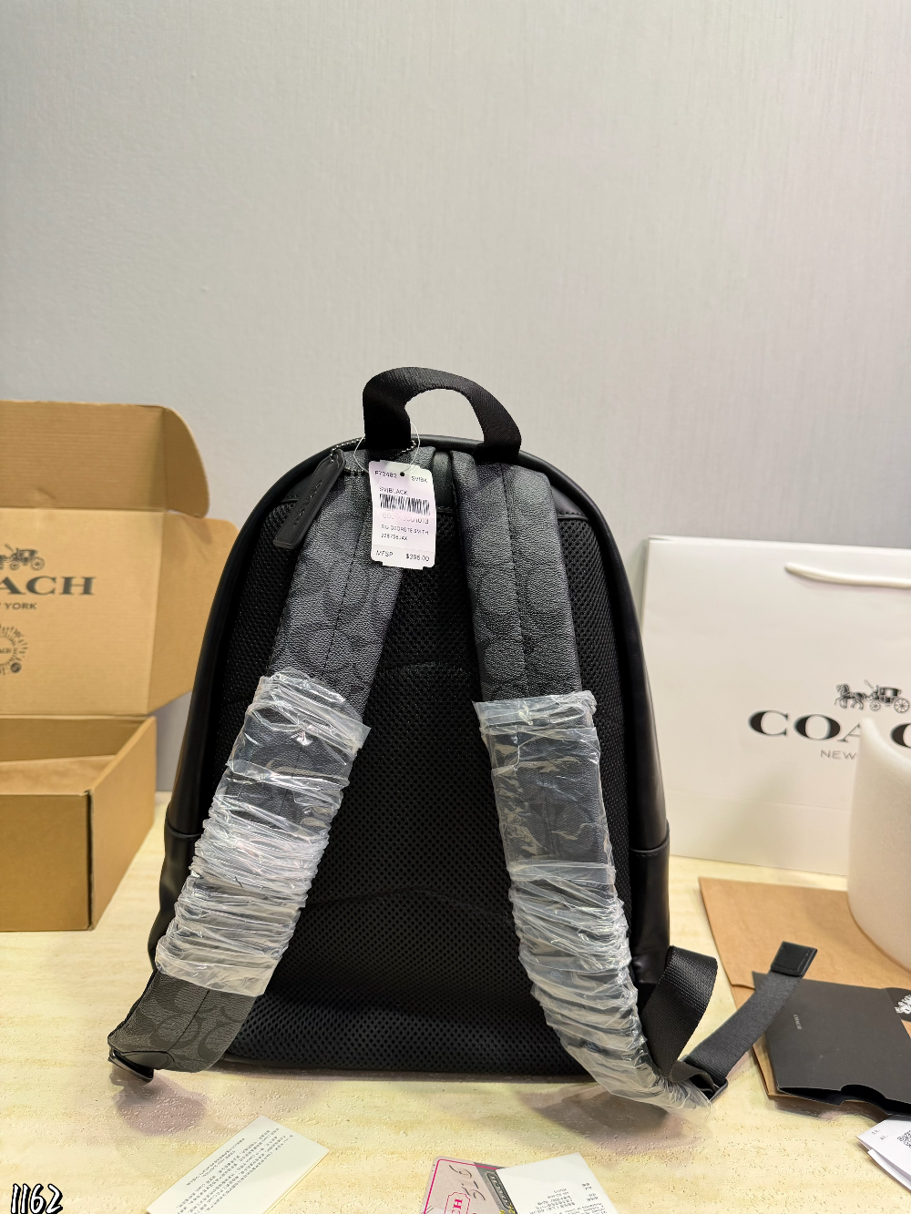 Gray Handbag for Women 31*14*39cm COEM03