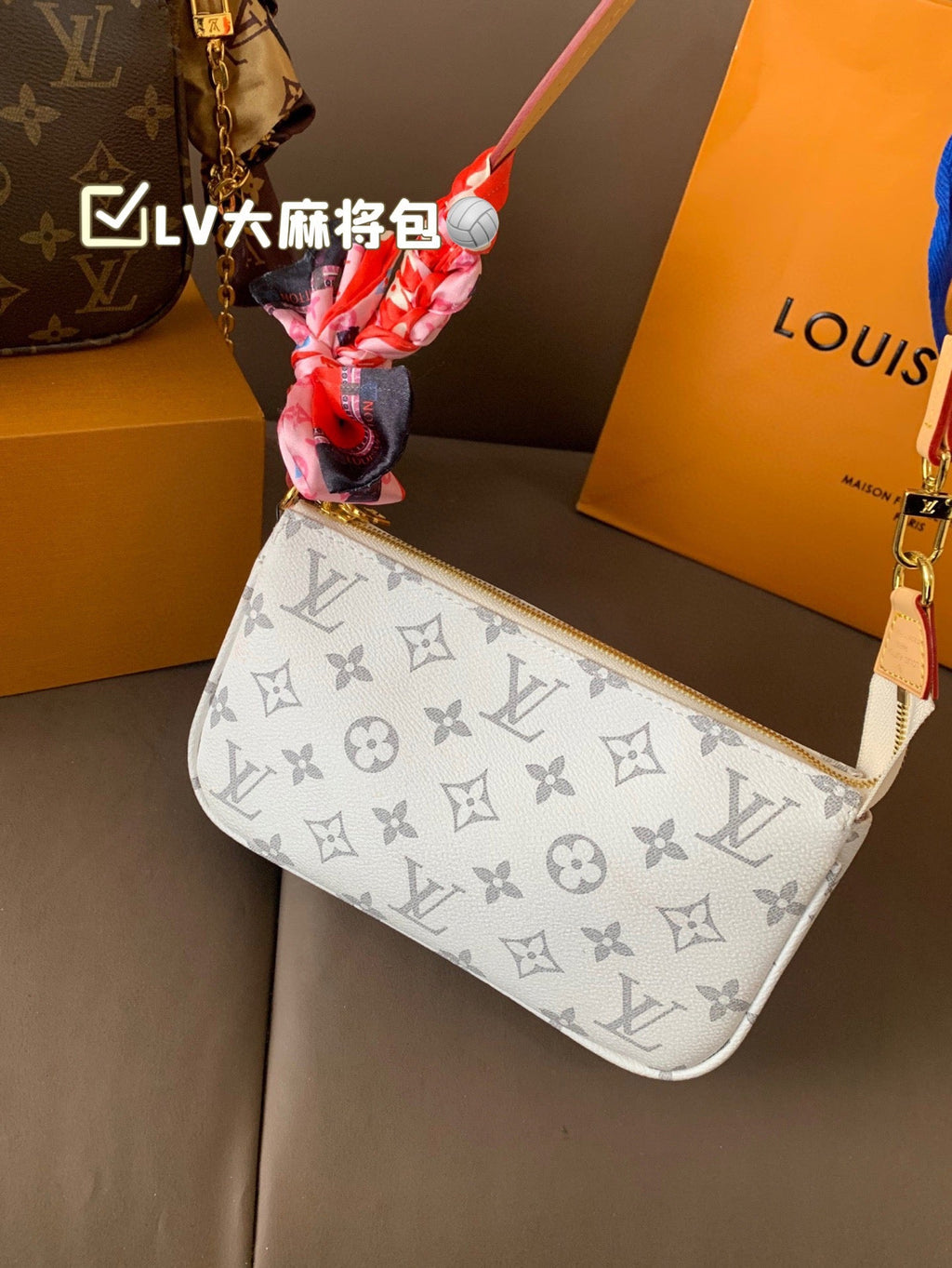 Black/White Wallet for Women 22*12cm LEM314