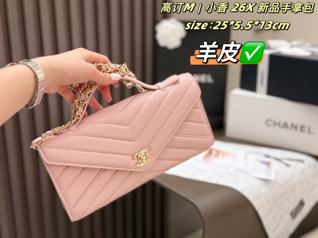 Black/Green Handbag for Women 25*5.5*13cm CEM264