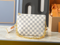 White/Gray Bag for Women 26x20x12cm LEM504