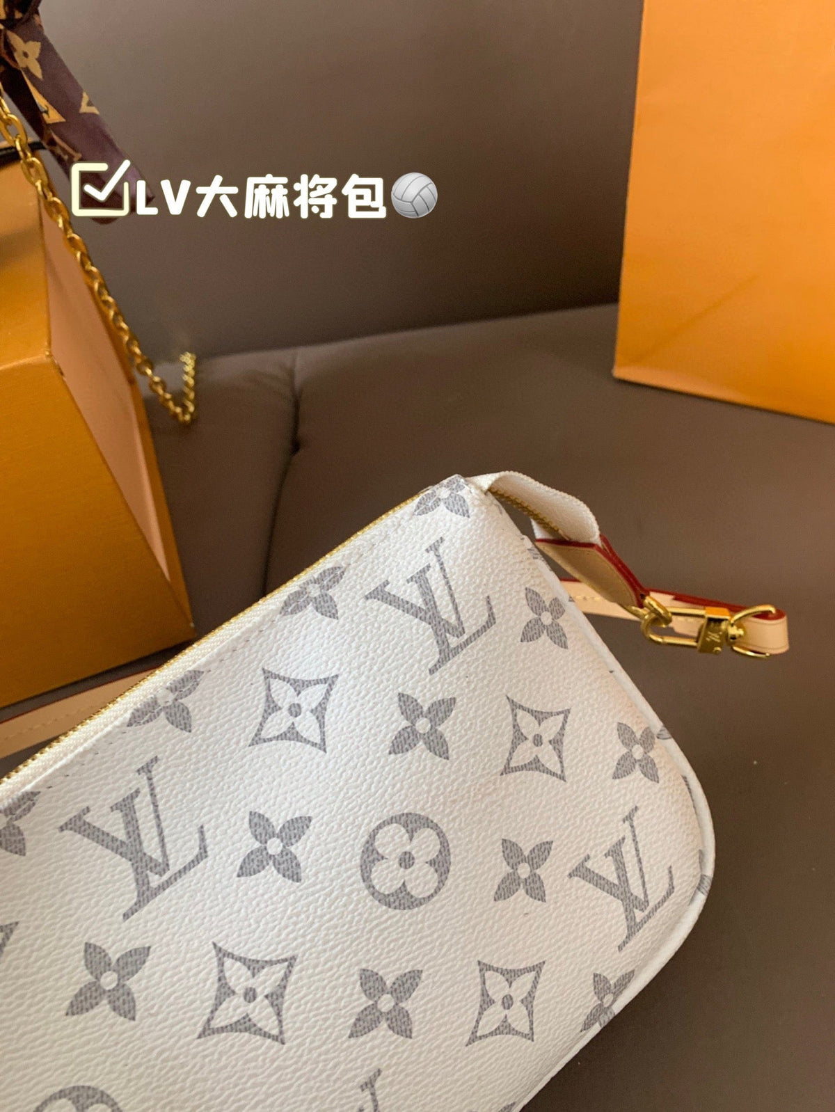 Black/White Wallet for Women 22*12cm LEM314