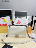 Black/White Handbag for Women 25*15cm CEM292