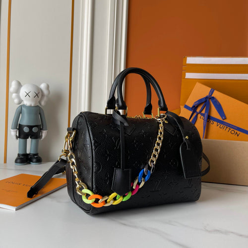 Black Bag for Women 21x14x6cm LEM106