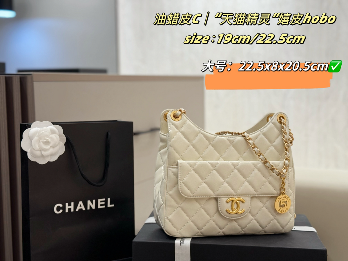 Black/White Handbag for Women 22.5x8x20.5cm CEM267