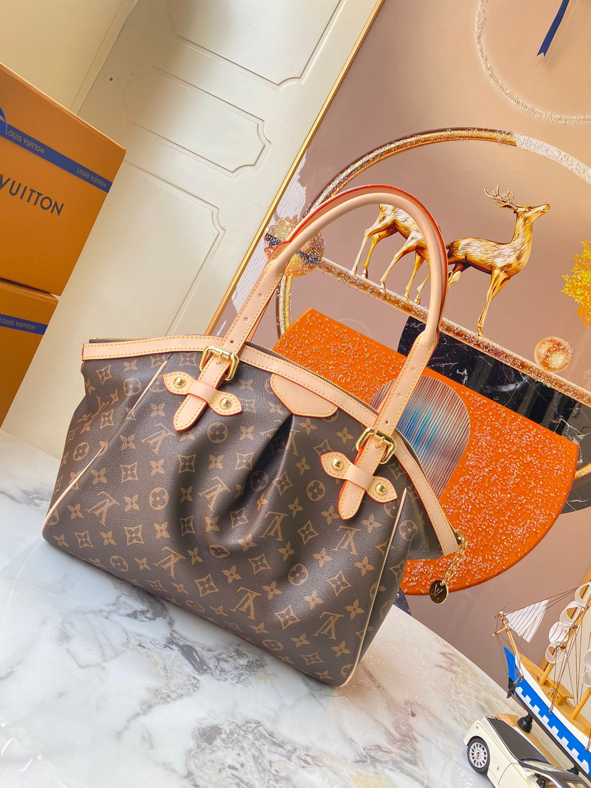 White Bag for Women 46.0x28.0x20.0cm LEM117