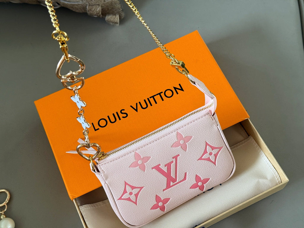Designer Clash Color Crossbody Bag for Women 10*4cm LEM253