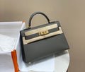 Genuine Leather Crossbody Bag for Women 19cm HEM93