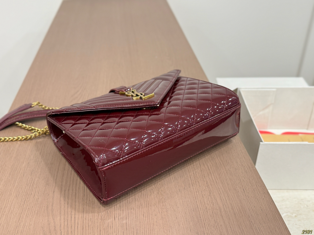 Black/Red Wine Bag for Women YLEM8