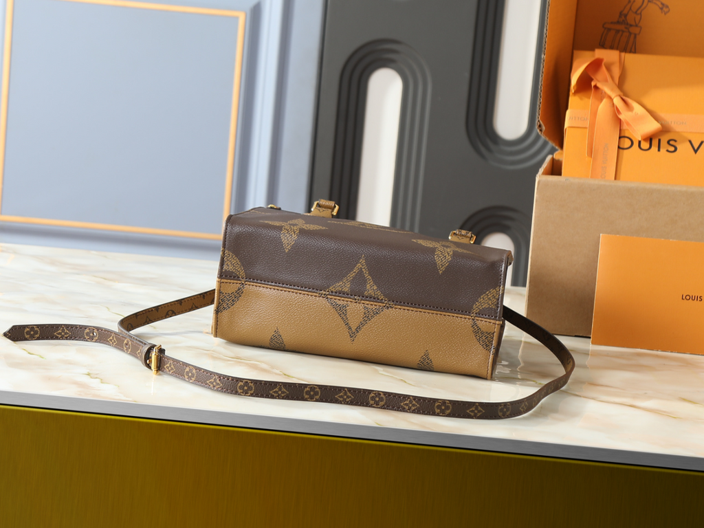 Brown Handbag for Women 41.0x34.0x19.0cm LEM435