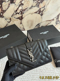 Designer Black/White Handbag for Women 21*13cm SEM06