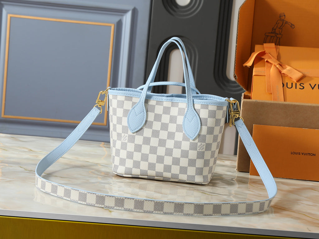 Blue Handbag for Women 31x28x14cm LEM491