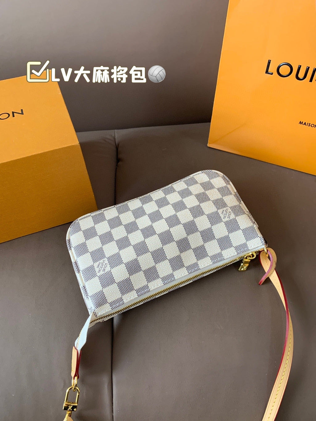 Black/White Wallet for Women 22*12cm LEM314