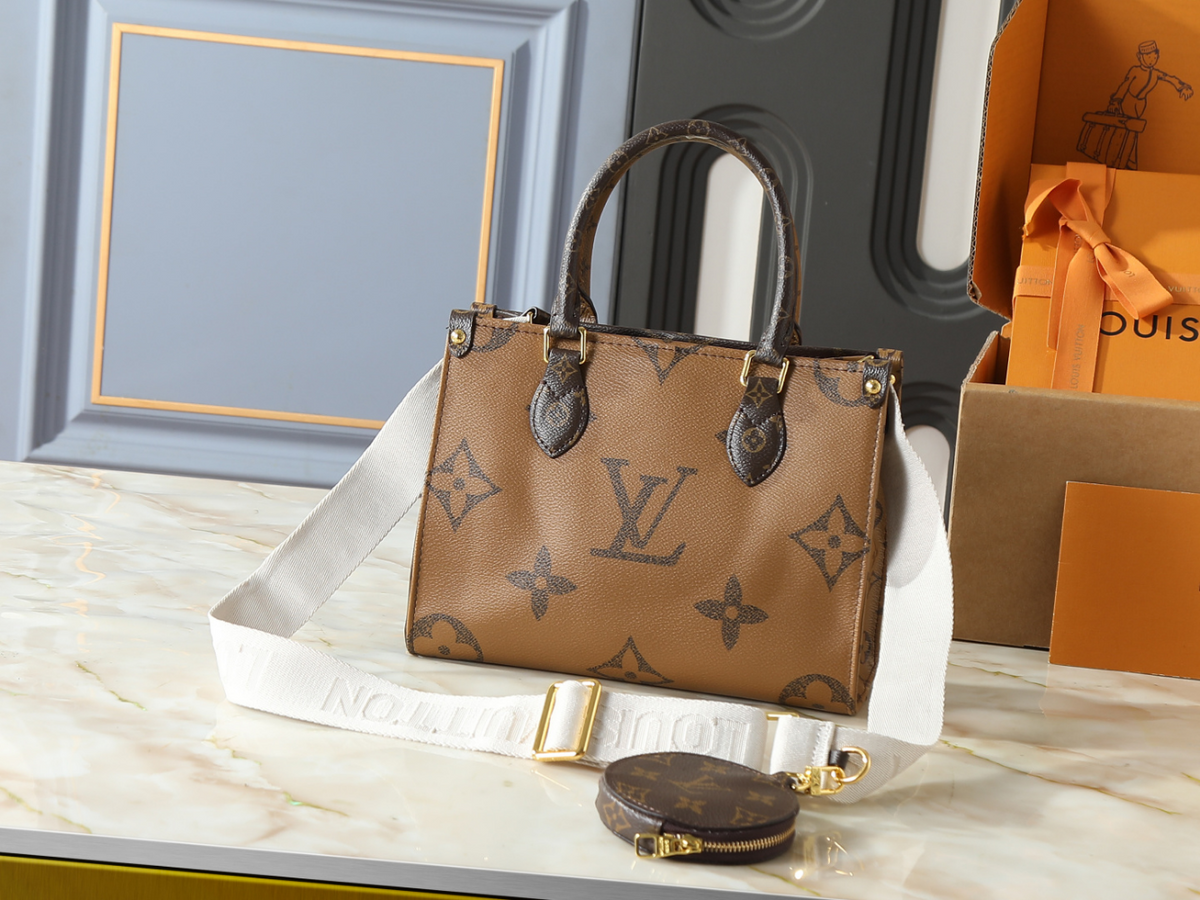 Brown Handbag for Women 41.0x34.0x19.0cm LEM435
