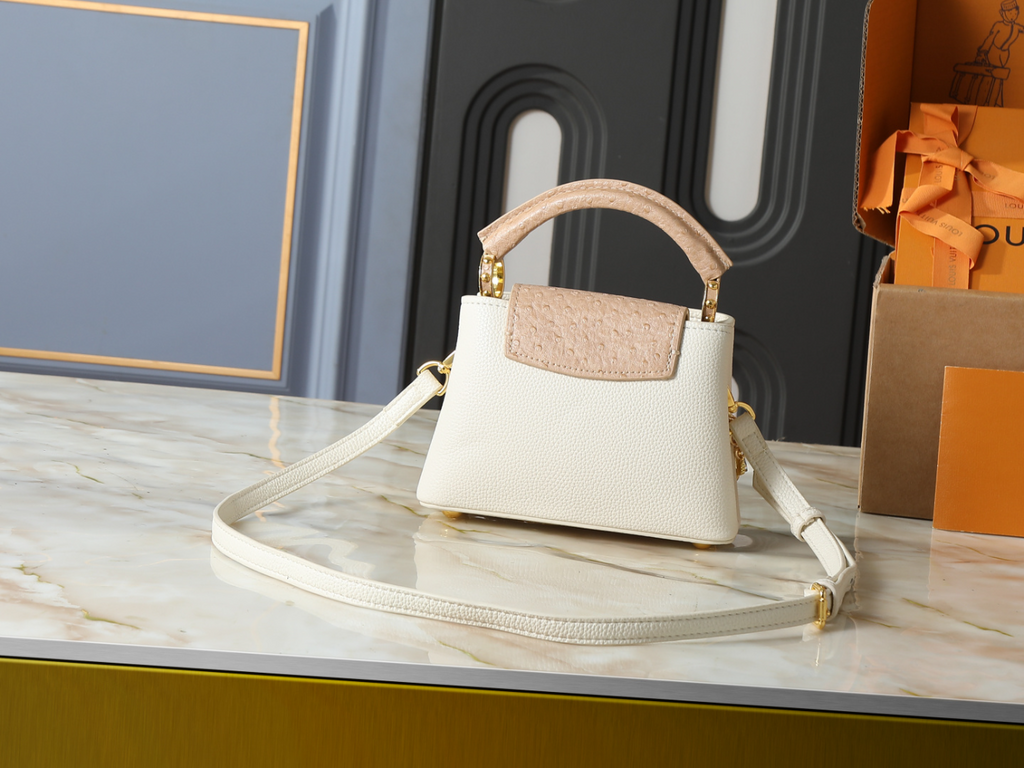 White Bag for Women 27.0x17.3x9.0cm LEM511