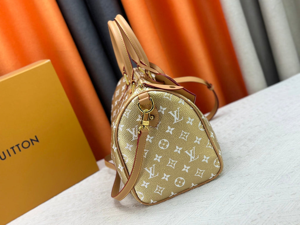 Designer Genuine Leather Handbag for Women 25cm LEM291