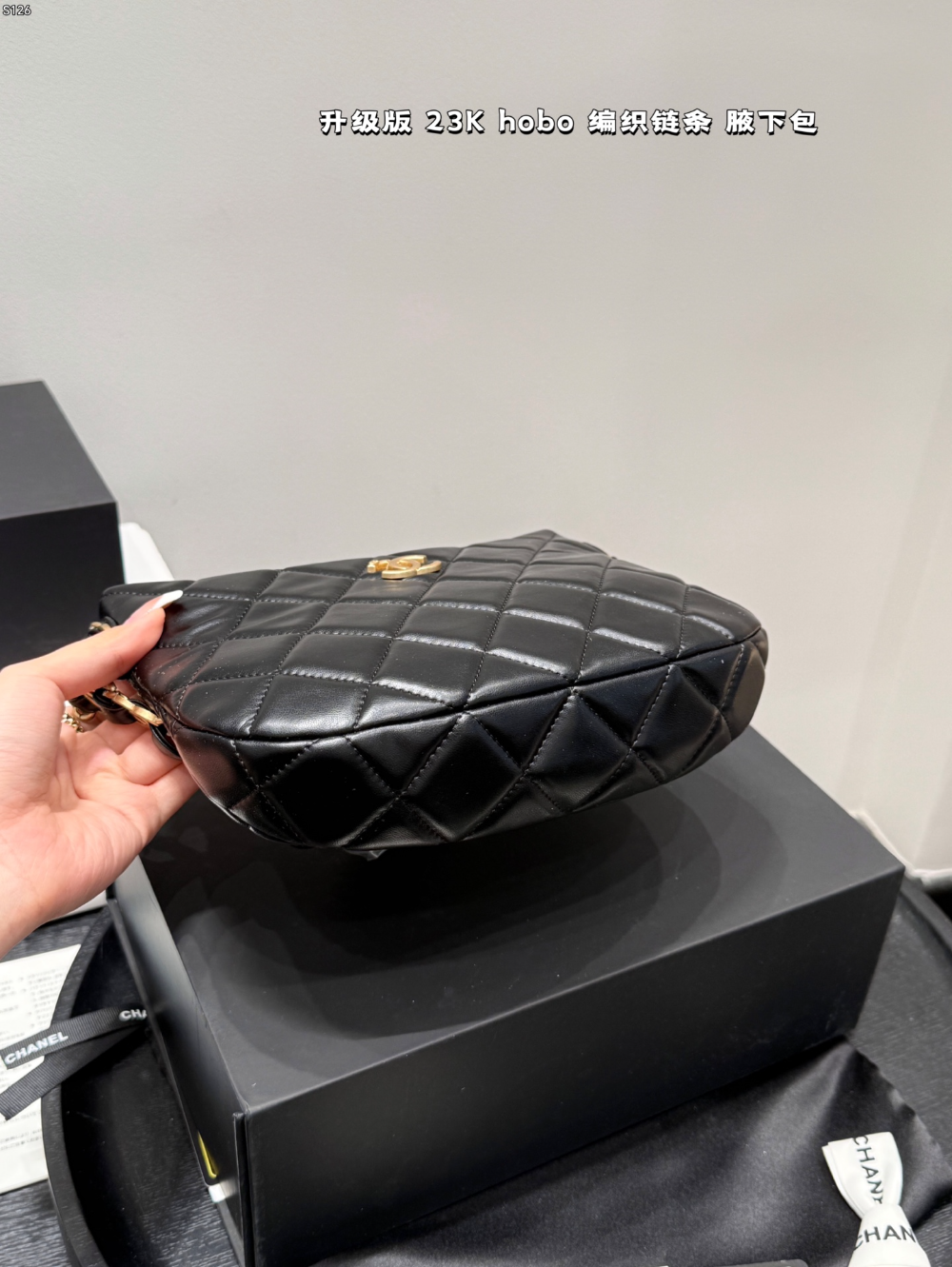Black Handbag for Women 23*17cm CEM261