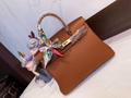 Black/White Handbag for Women 30cm HEM110