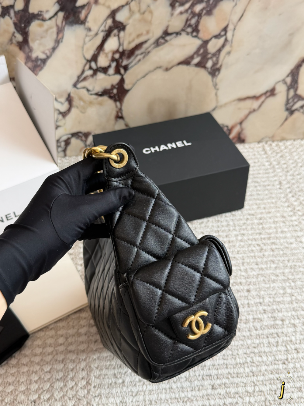 Black Handbag for Women 23*14cm CEM311