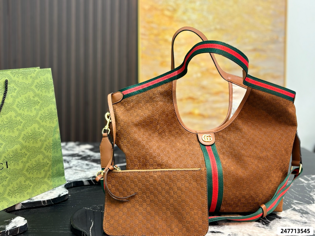 Black/Brown Handbag for Women 35*29cm GEM179