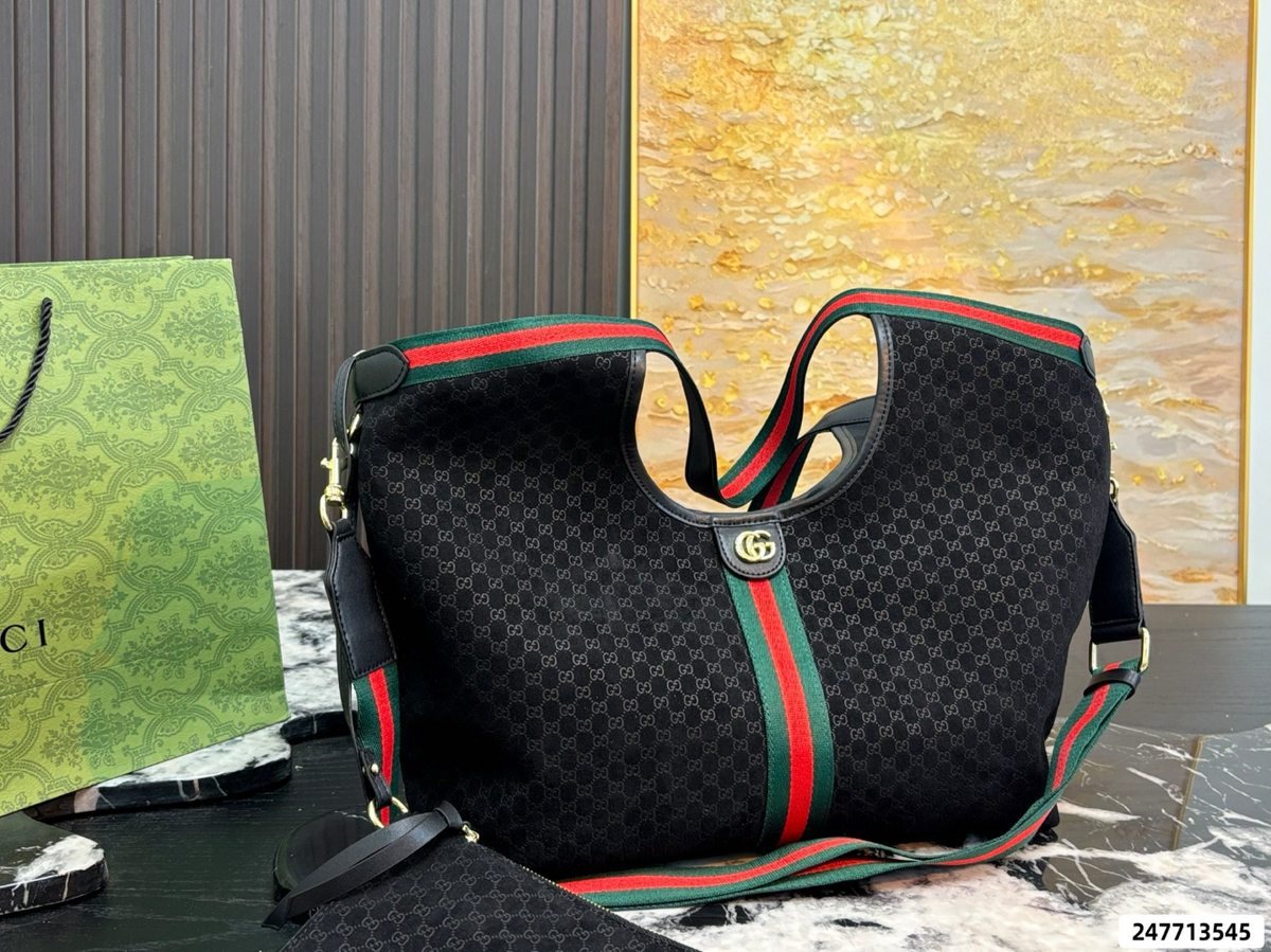 Black/Brown Handbag for Women 35*29cm GEM179
